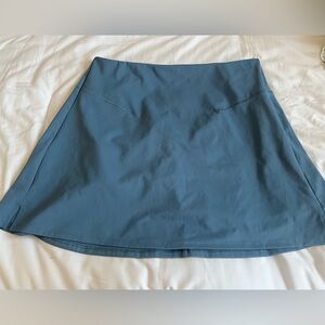 Women's Slate Blue A-Line Athletic Skirt